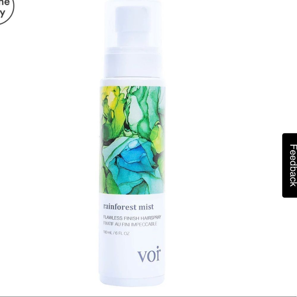 VOIR Rainforest Mist Flawless Finish Hairspray RV $26 non aerosol